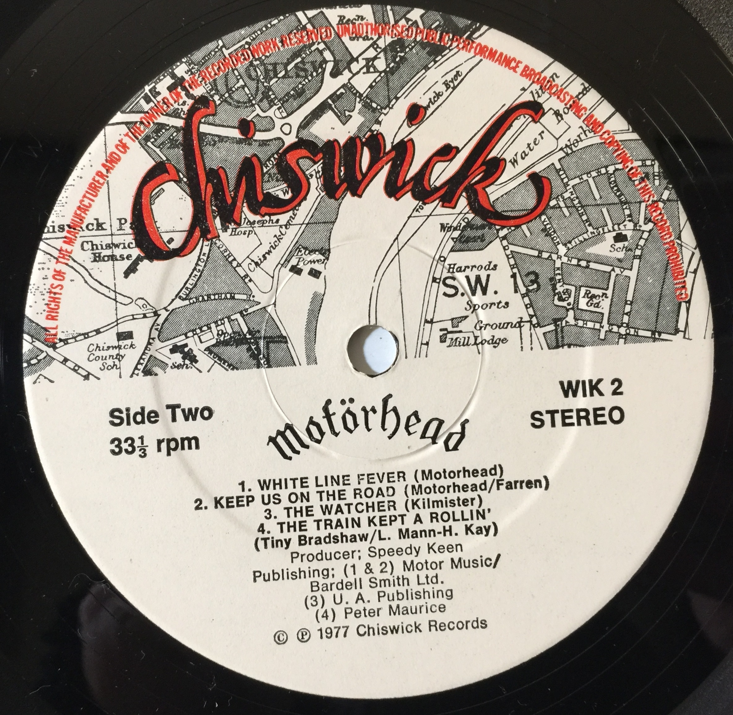 MOTORHEAD☆Same UK Chriswick オリジナル｜洋楽