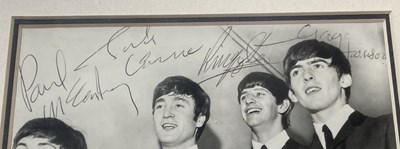 Lot 157 - BEATLES FULLY SIGNED POSTCARD