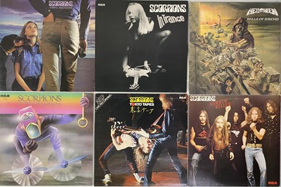 Lot 97 - SCORPIONS/HELLOWEEN - LP COLLECTION