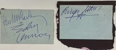 Lot 158 - BEATLES SECRETARIAL AUTOGRAPH SET