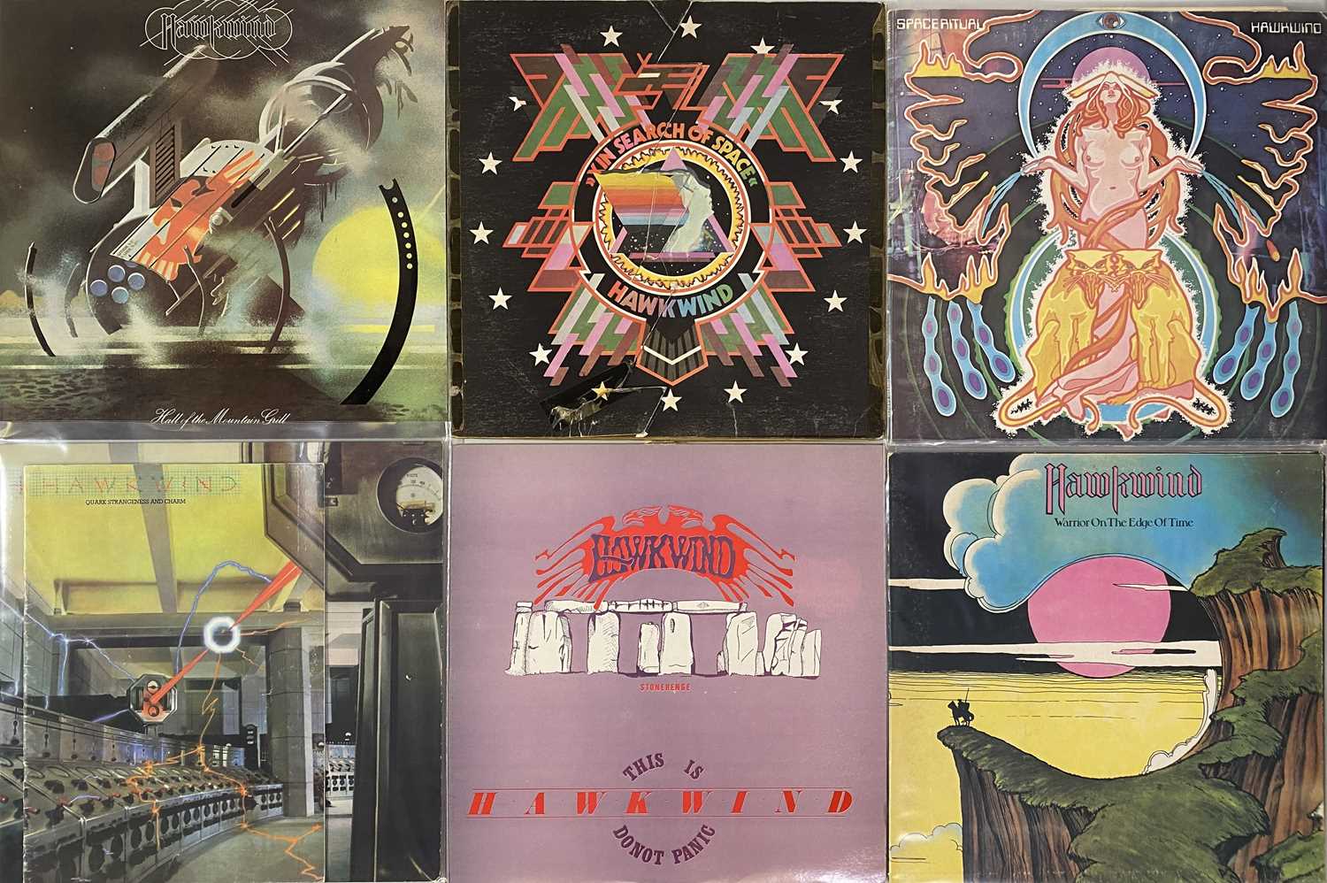 Lot 100 - HAWKWIND - LP COLLECTION