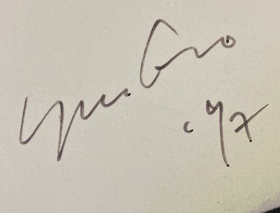Lot 159 - YOKO ONO / GEORGE MARTIN AUTOGRAPHS