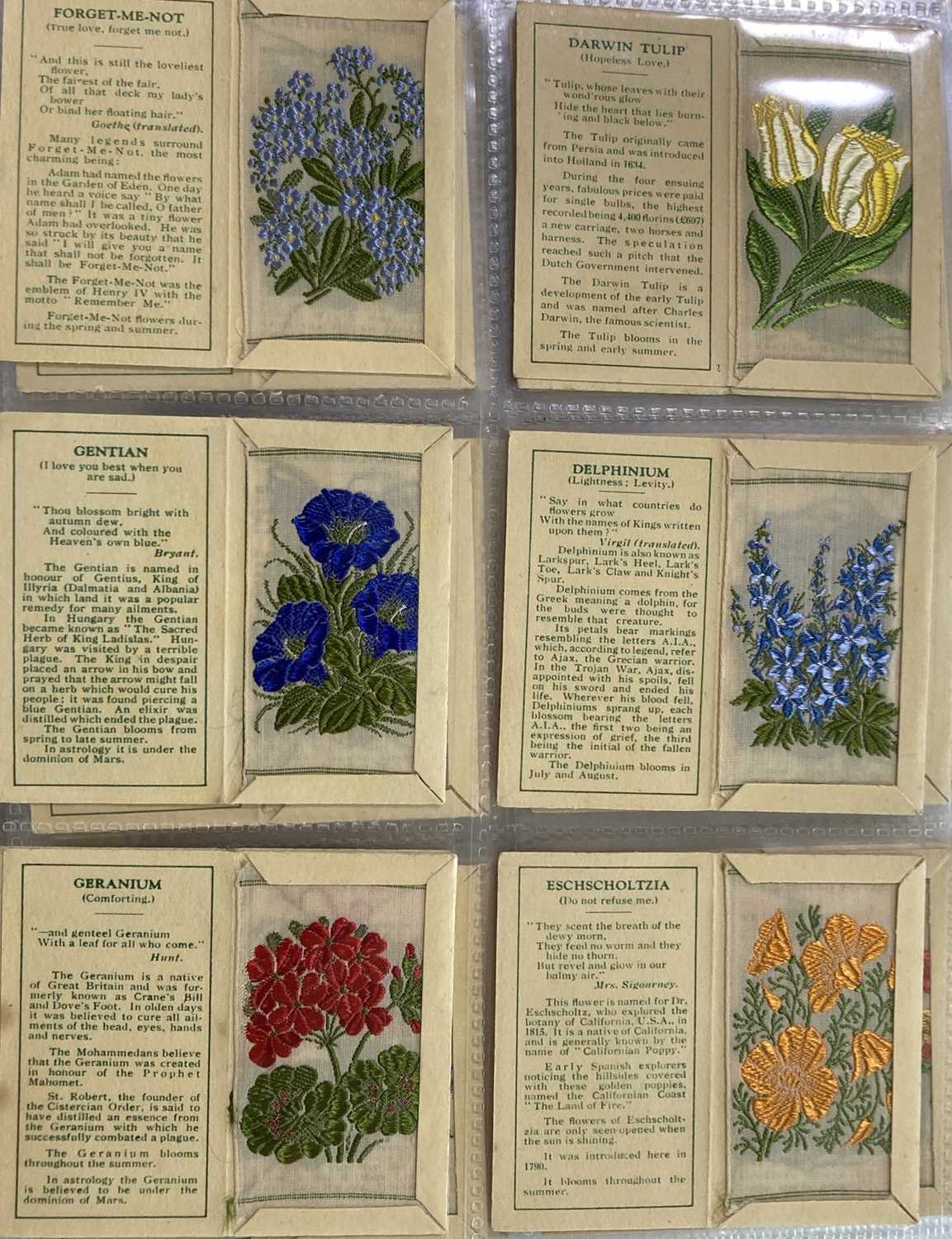 Lot 28 KENSITAS SILK FLOWERS.