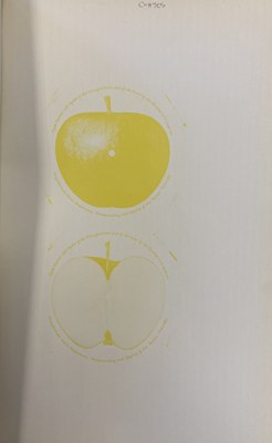 Lot 161 - THE BEATLES / APPLE RECORDS 1971 PROOF APPLE LABEL DESIGNS