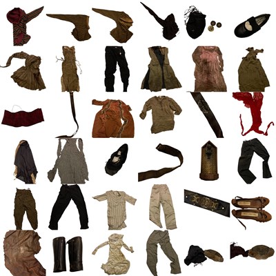 Lot 150 - LEGEND OF THE SEEKER (2008-2010) & MERLIN (2008-2012) FILM COSTUME/PROPS.