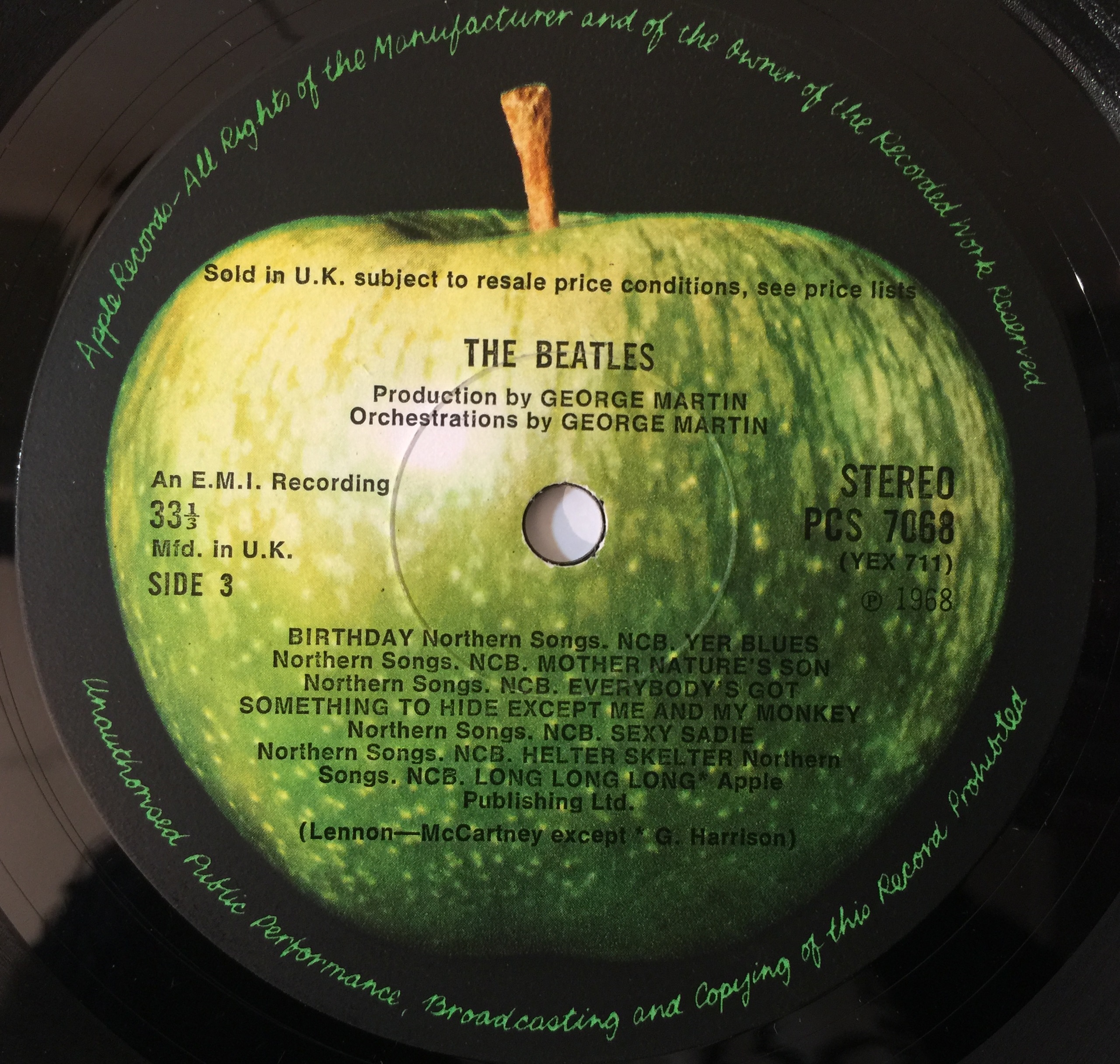 Lot 16 - THE BEATLES - WHITE ALBUM/LET IT BE LPs