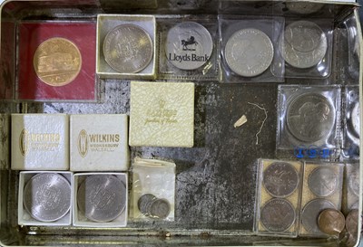 Lot 11 - COINS AND BANKNOTES.