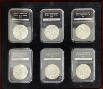 Lot 15 - 28 UNCIRCULATED SILVER US DOLLARS.