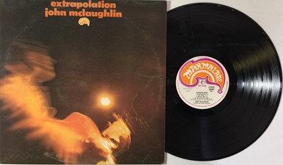Lot 74 - JOHN MCLAUGHLIN - EXTRAPOLATION LP (ORIGINAL UK COPY - MARMALADE 608007)