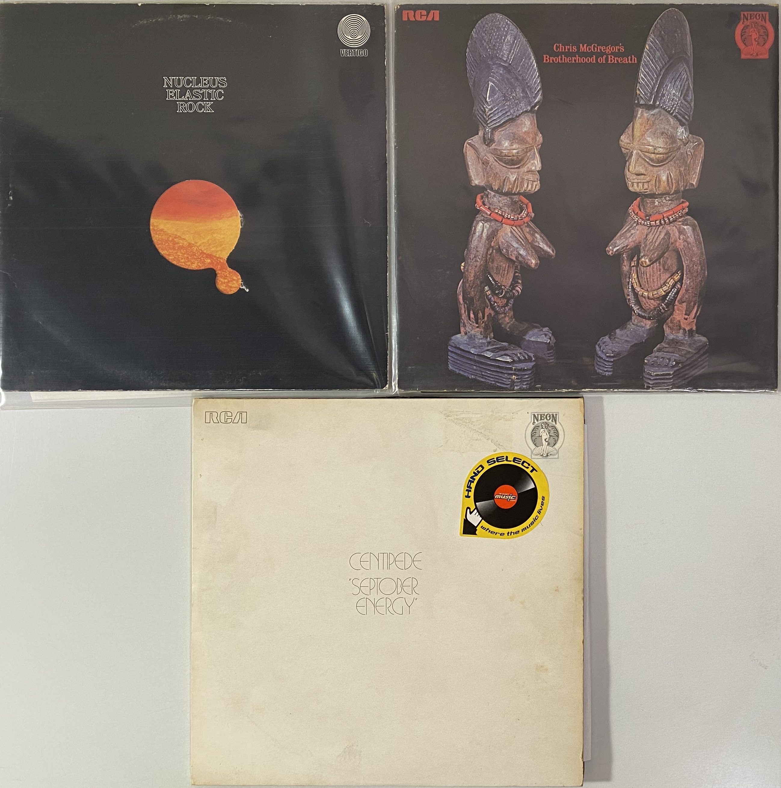 Lot 76 - RCA NEON & VERITO SWIRL - LP RARITIES