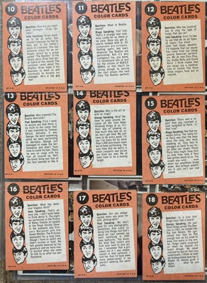 Lot 166 - BEATLES BUBBLE GUM CARDS