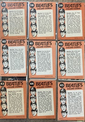 Lot 166 - BEATLES BUBBLE GUM CARDS