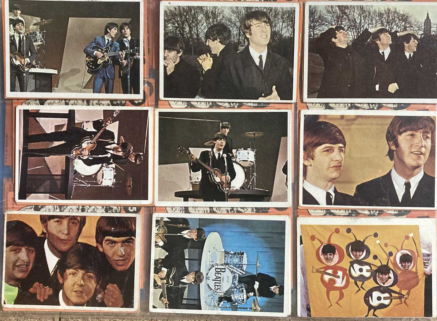 Lot 166 - BEATLES BUBBLE GUM CARDS