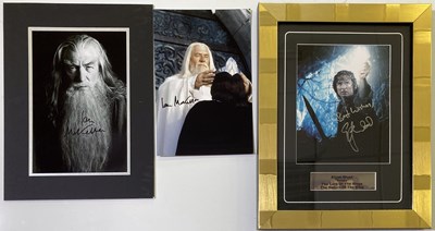 Lot 80 - THE LORD OF THE RINGS - CAST SIGNED PHOTOGRAPHS.