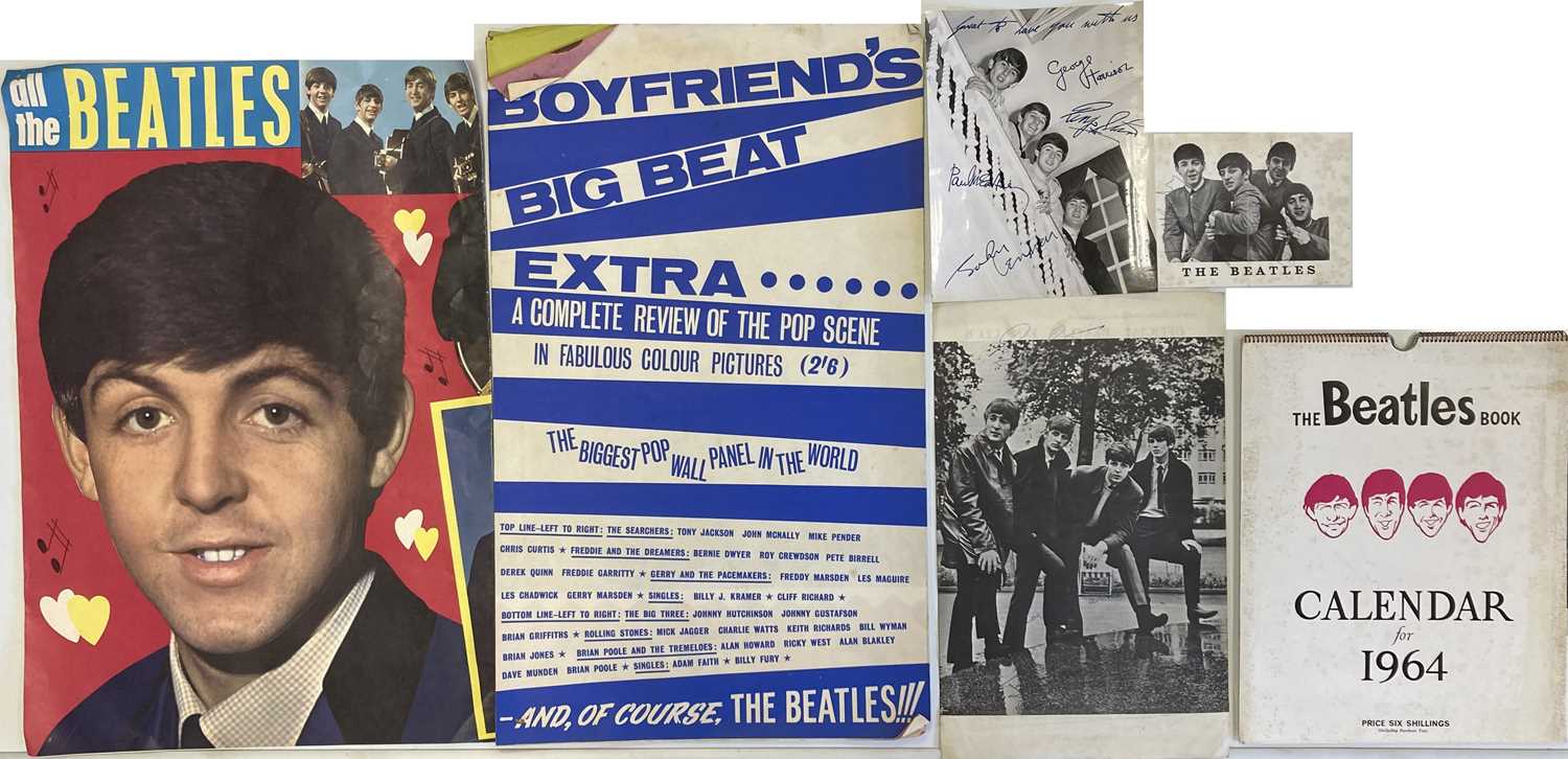 Lot 169 - ORIGINAL BEATLES MEMORABILIA AND SECRETARIAL / STAMPED AUTOGRAPHS