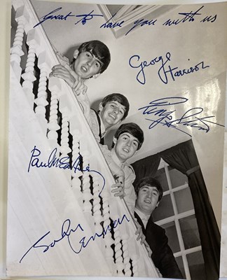 Lot 169 - ORIGINAL BEATLES MEMORABILIA AND SECRETARIAL / STAMPED AUTOGRAPHS