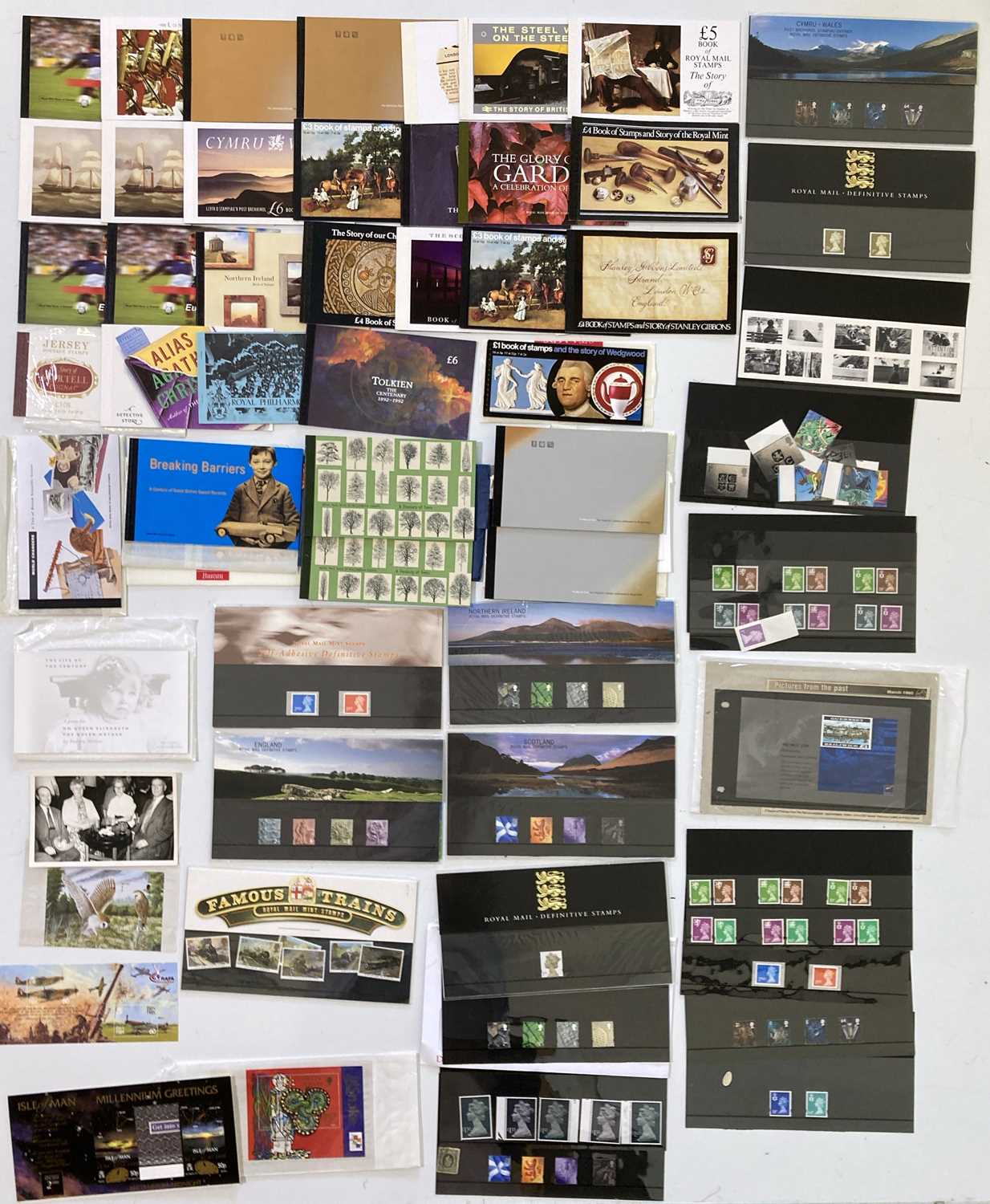 Lot 3 - BOOKS OF STAMPS - FACE VALUE £300+.