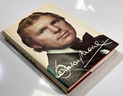 Lot 54 - BOBBY MOORE - A SIGNED BOOK.