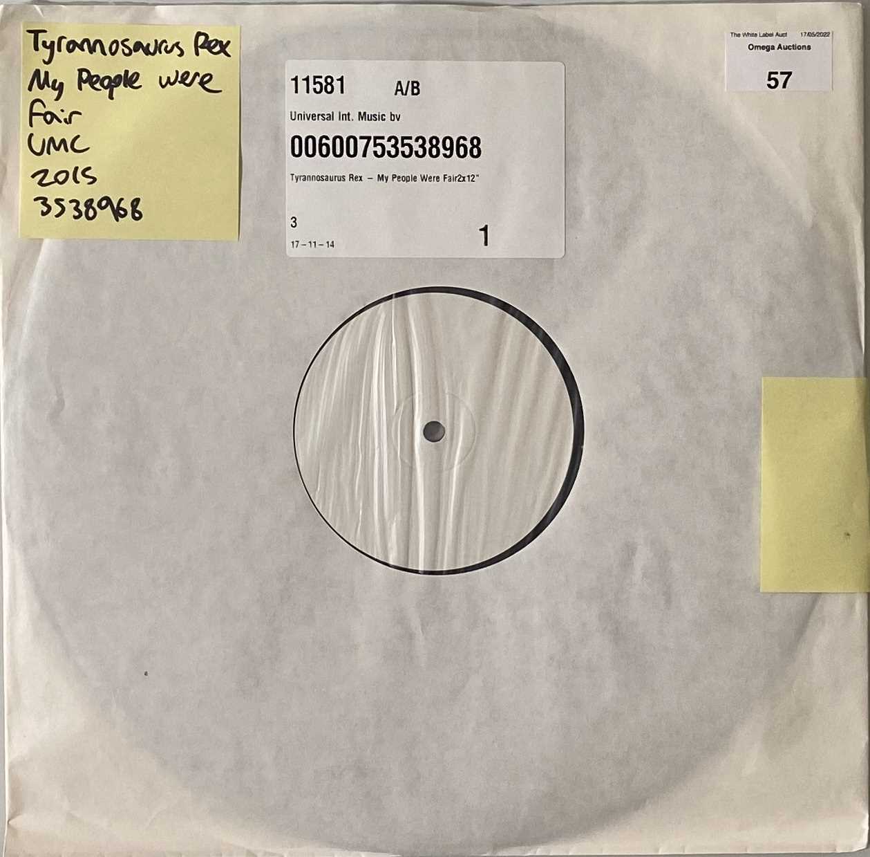 Lot 57 - TYRANNOSAURUS REX - MY PEOPLE WERE FAIR... LP (2015 - UMC 3538968)
