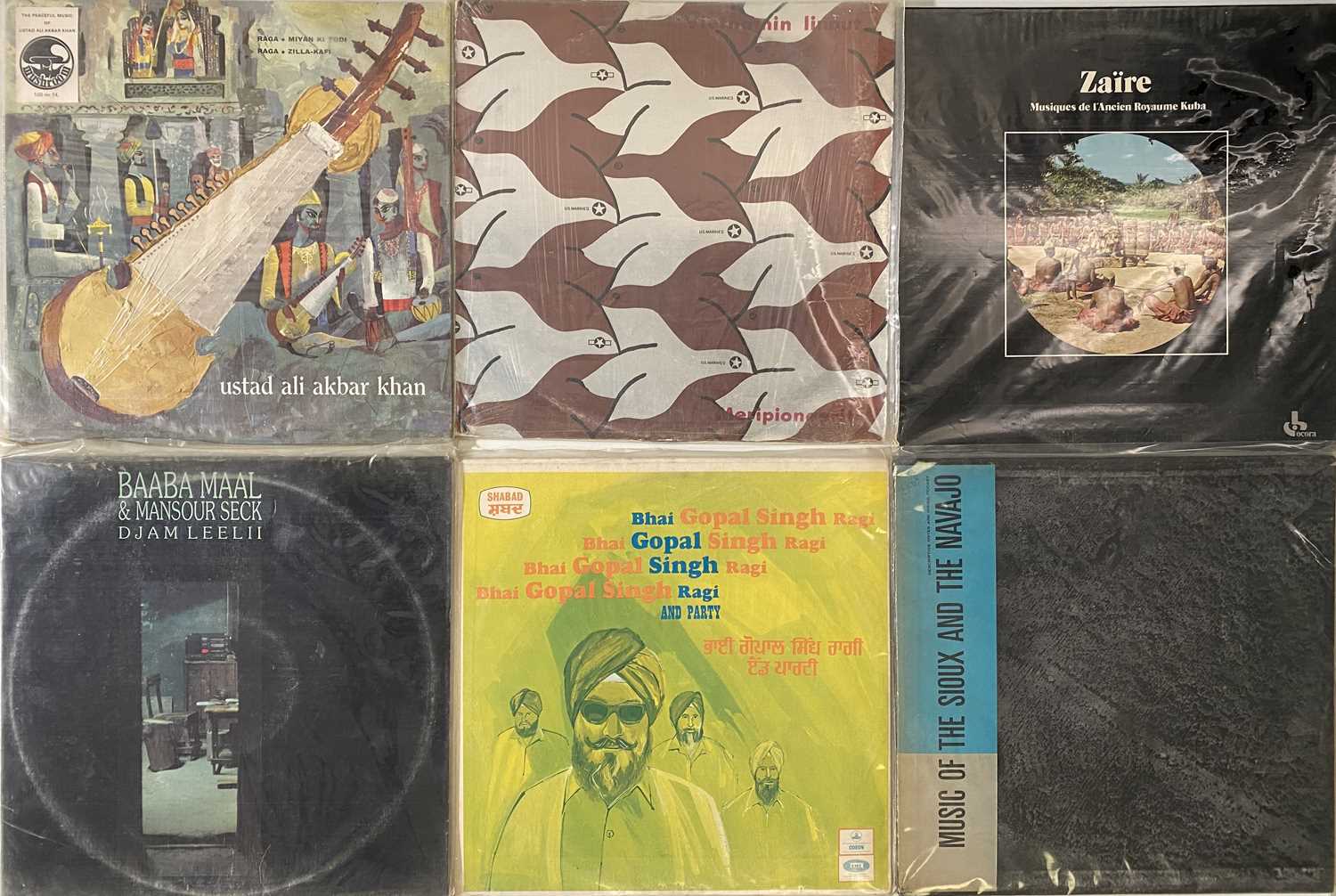 Lot 613 - WORLD - LP COLLECTION