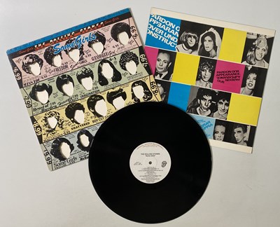 Lot 42 - THE ROLLING STONES - SOME GIRLS/ STICKY FINGERS (MOFI LP PACK)