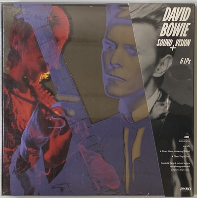 Lot 54 - DAVID BOWIE - SOUND + VISION (6 LP CLEAR VINYL SET - SEALED - RALP 0120/21/22-2)