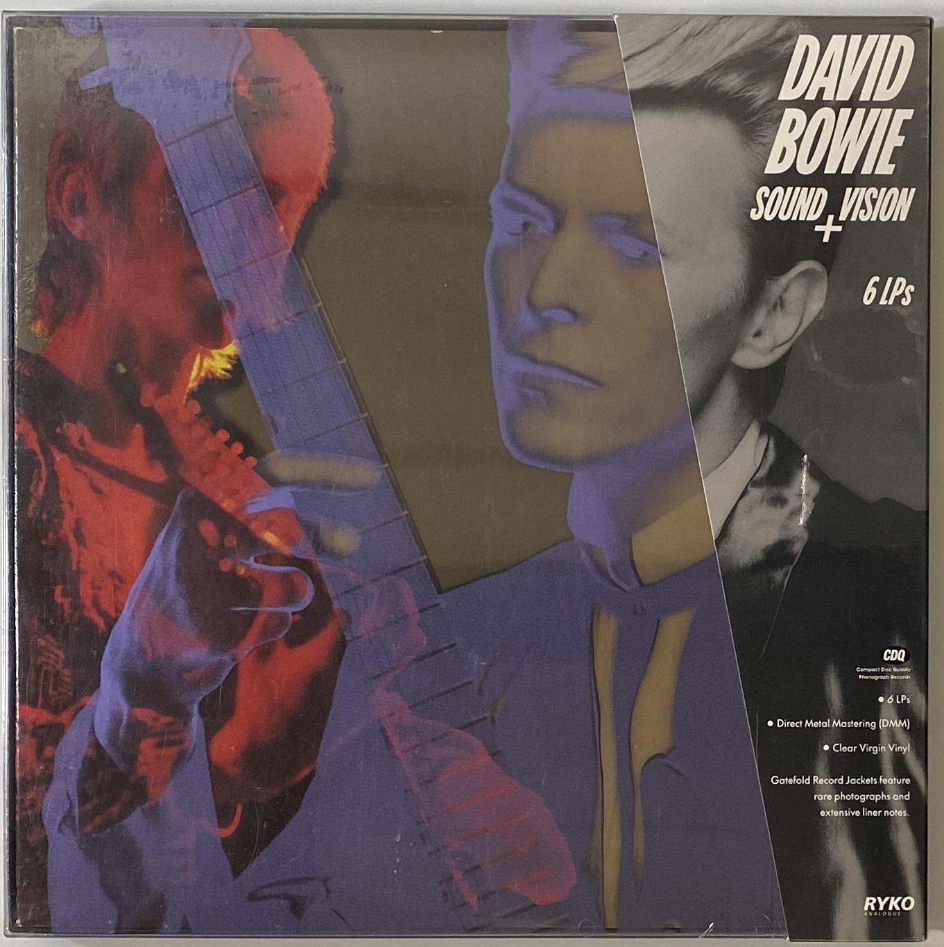 Lot 54 DAVID BOWIE SOUND VISION 6 LP CLEAR lot-54-david-bowie-sound-vision-6-lp-clear
