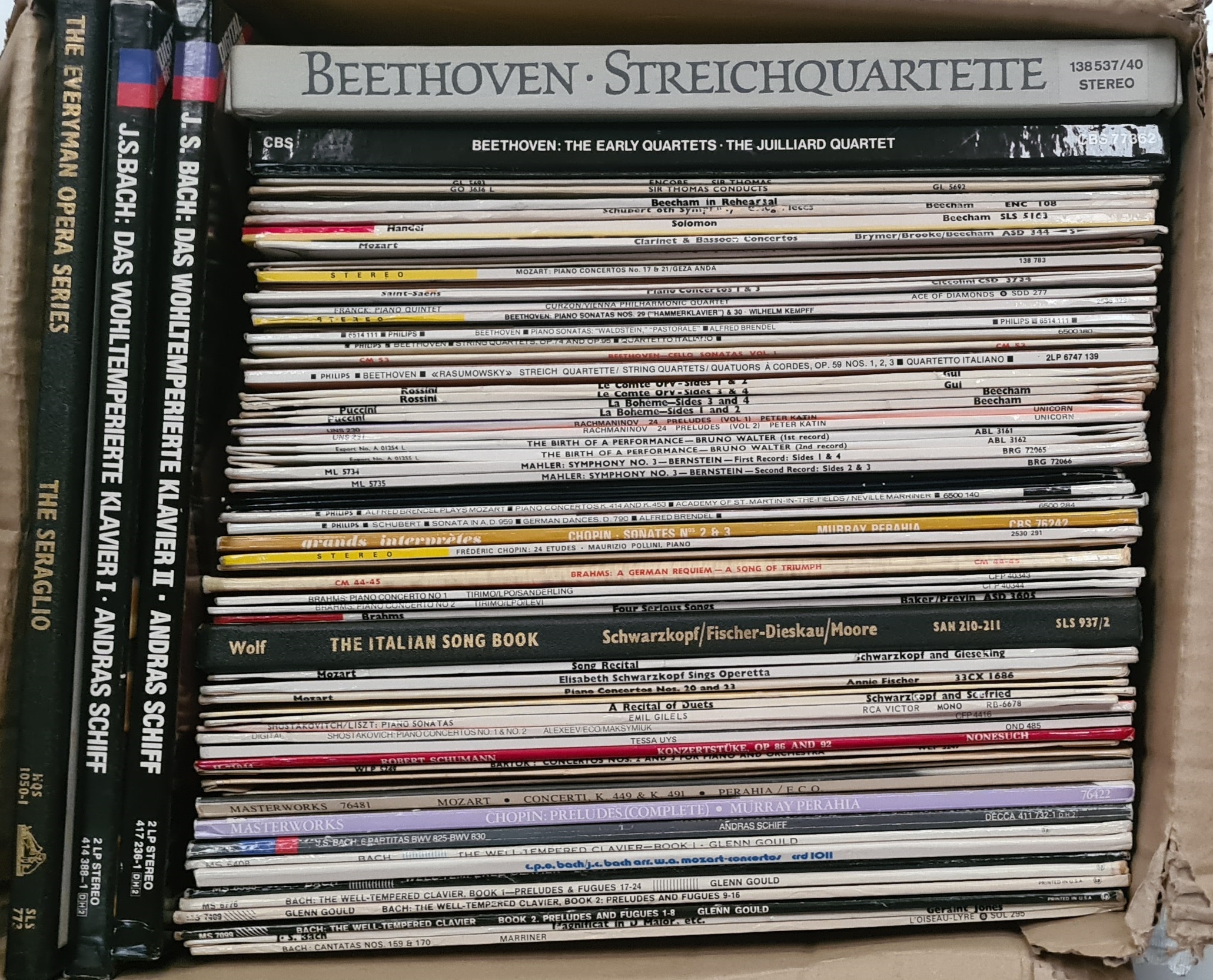Lot 132 CLASSICAL LPs + BOX SETS