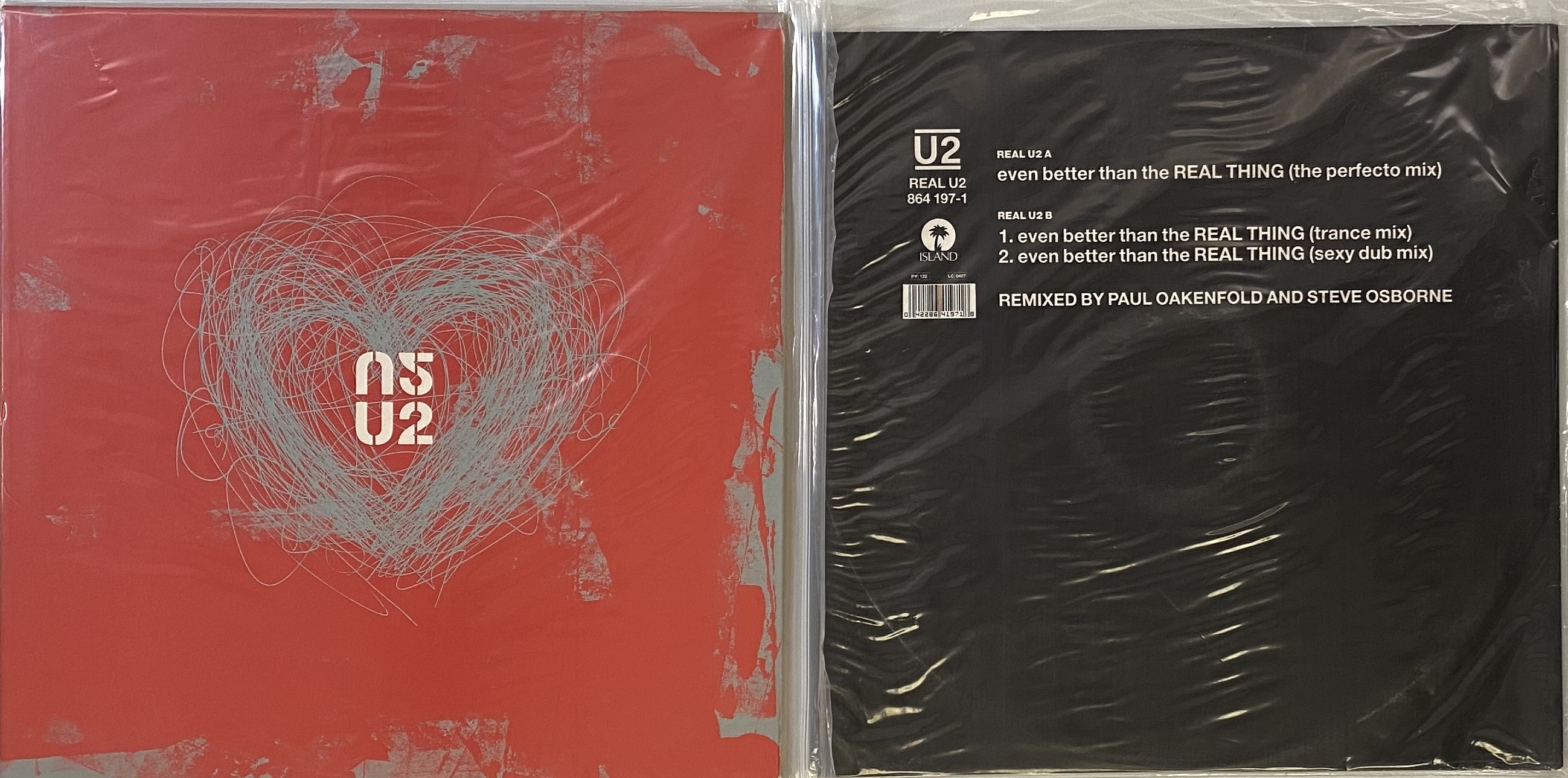Lot 165 - U2 - LP & 12