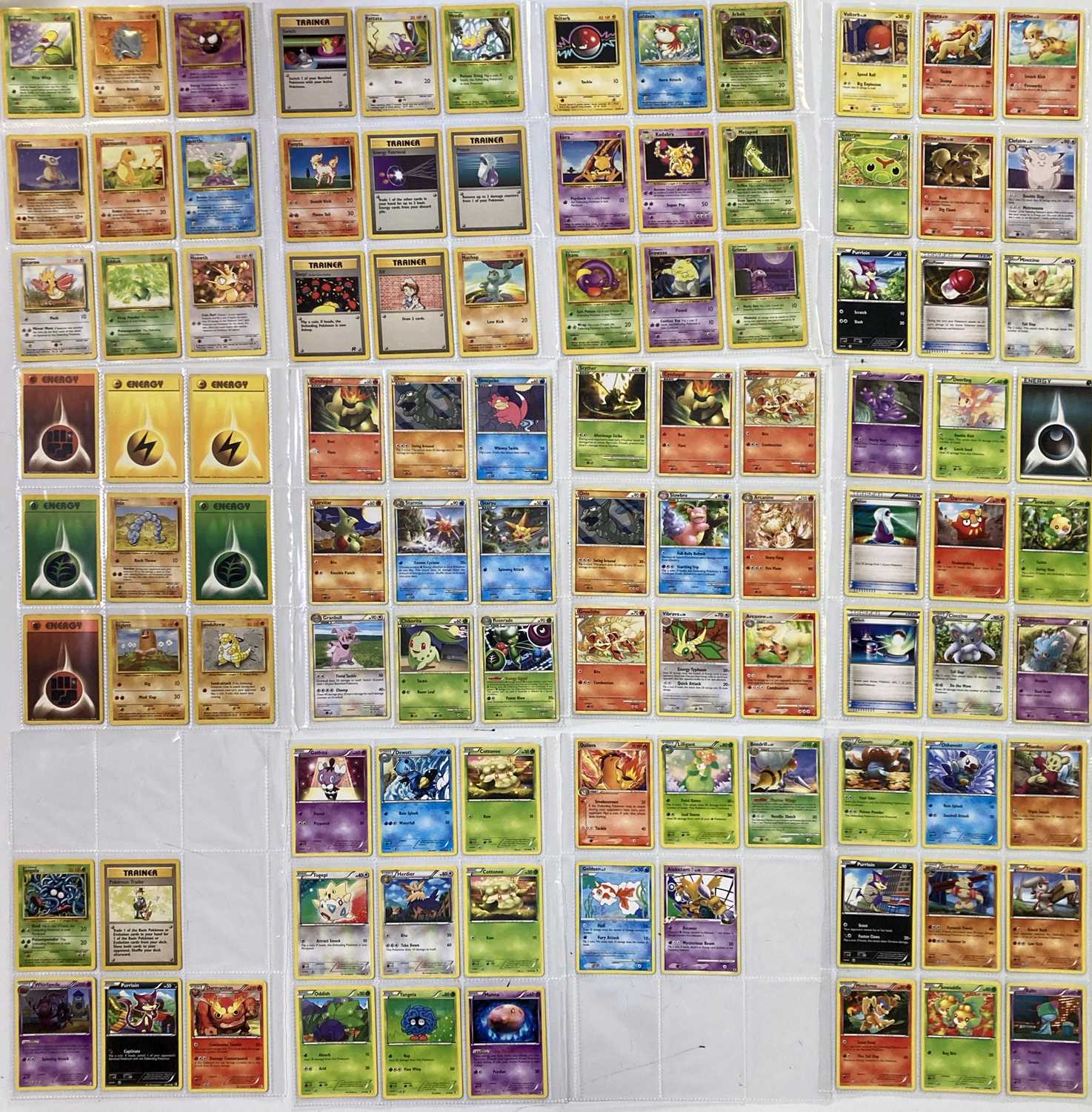Lot 61 - POKEMON CARDS INC SOME 1999 BASE SET CARDS.