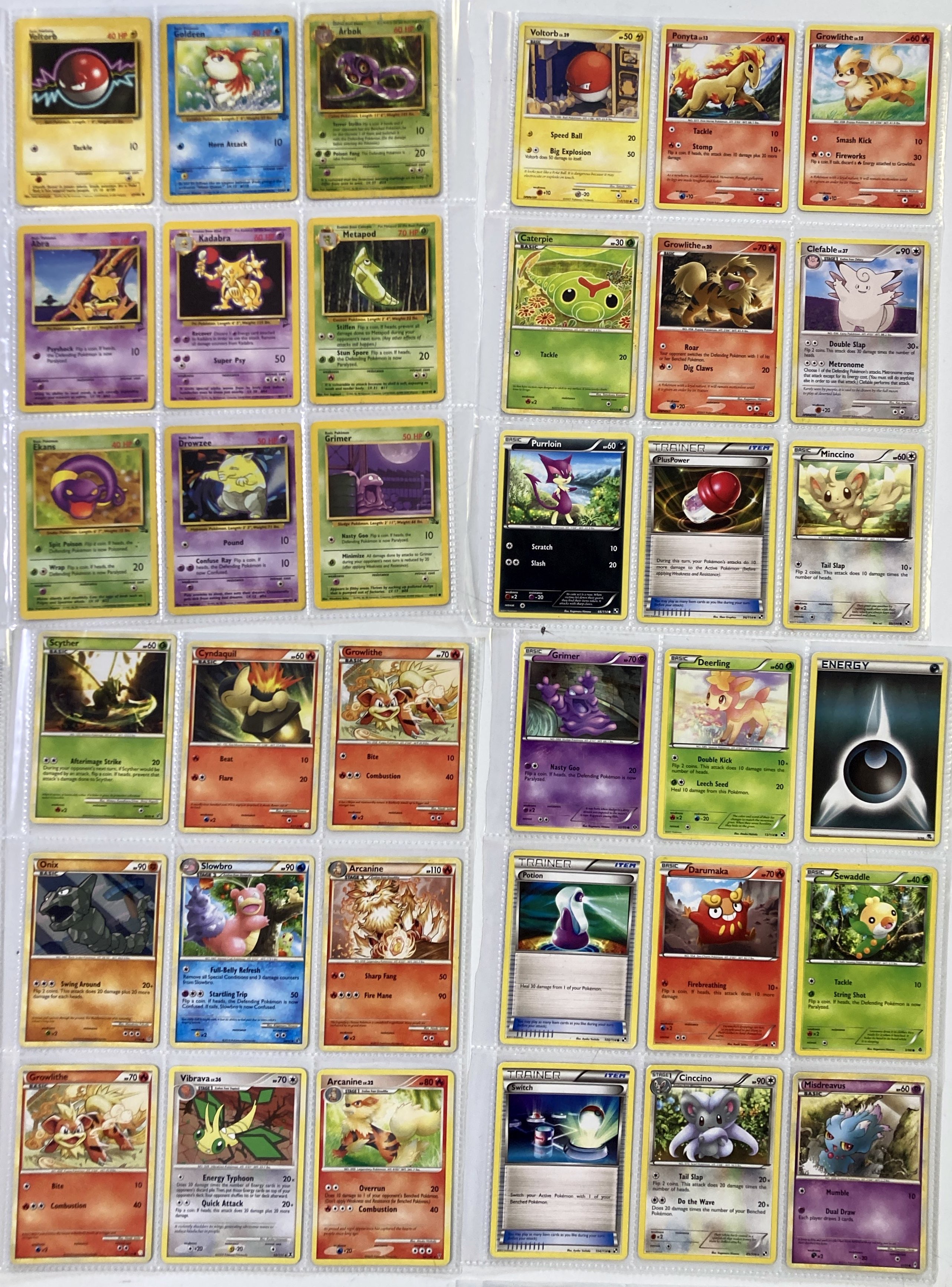 Lot 61 - POKEMON CARDS INC SOME 1999 BASE SET CARDS.