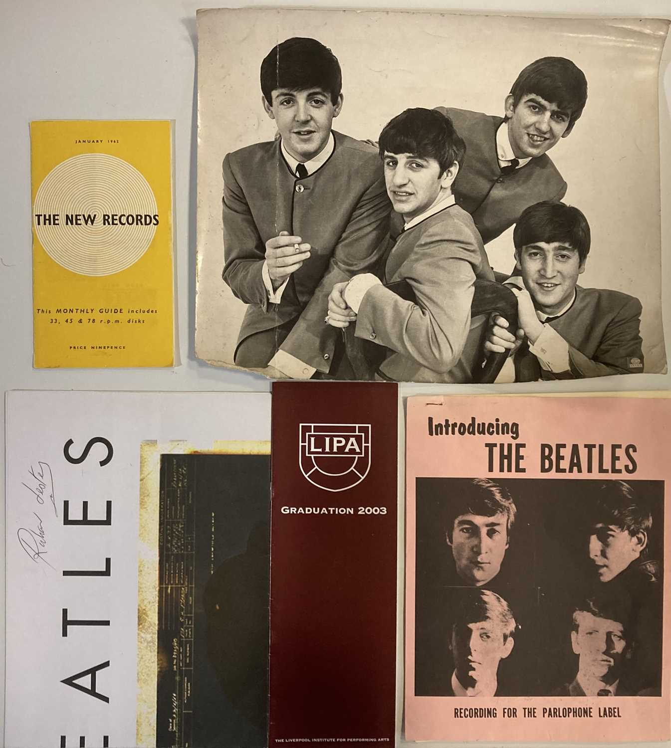 Lot 198 - BEATLES PHOTO AND MEMORABILIA