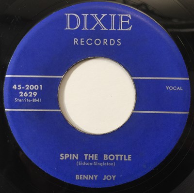 Lot 26 - BENNY JOY - SPIN THE BOTTLE/ STEADY WITH BETTY 7" (US ROCKABILLY - DIXIE 45-2001)