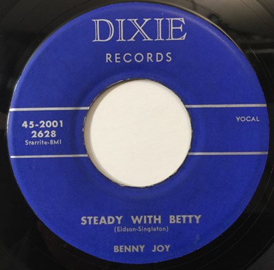 Lot 26 - BENNY JOY - SPIN THE BOTTLE/ STEADY WITH BETTY 7" (US ROCKABILLY - DIXIE 45-2001)
