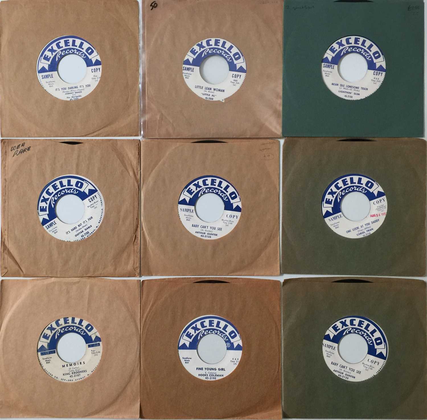 Lot 81 - EXCELLO - 7" PROMO PACK
