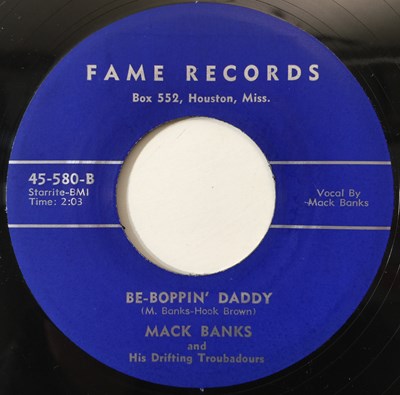 Lot 91 - MACK BANKS - YOU'RE SO DUMB/ BE-BOPPIN' DADDY 7" (ROCKABILLY - FAME 45-580)