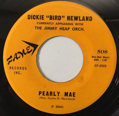 Lot 93 - DICKIE "BIRD" NEWLAND - PEARLY MAE/ ALL MY LOVE 7" (FAME 508)
