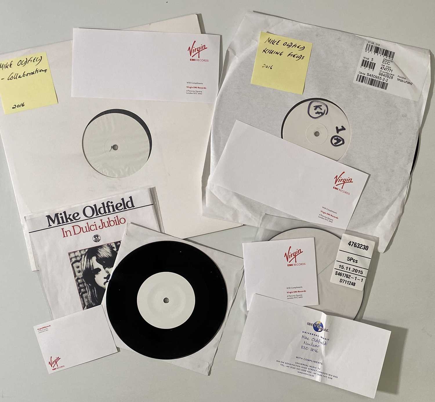 Lot 76 - MIKE OLDFIELD - LPs PLUS 7" RELEASES