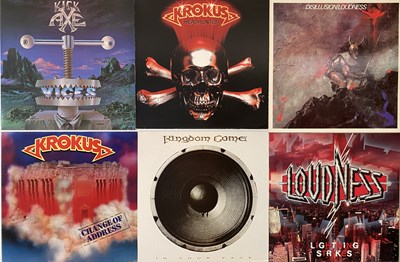 Lot 654 - METAL / HEAVY ROCK - LP COLLECTION