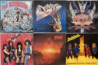 Lot 654 - METAL / HEAVY ROCK - LP COLLECTION