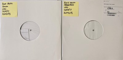 Lot 91 - ROXY MUSIC - MANIFESTO/AVALON LPs (2017 - UMC ROXYLP6/8)