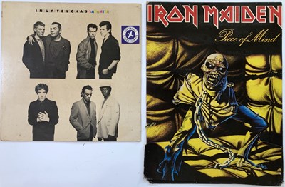 Lot 116 - SHOP DISPLAYS/POSTERS INC IRON MAIDEN.