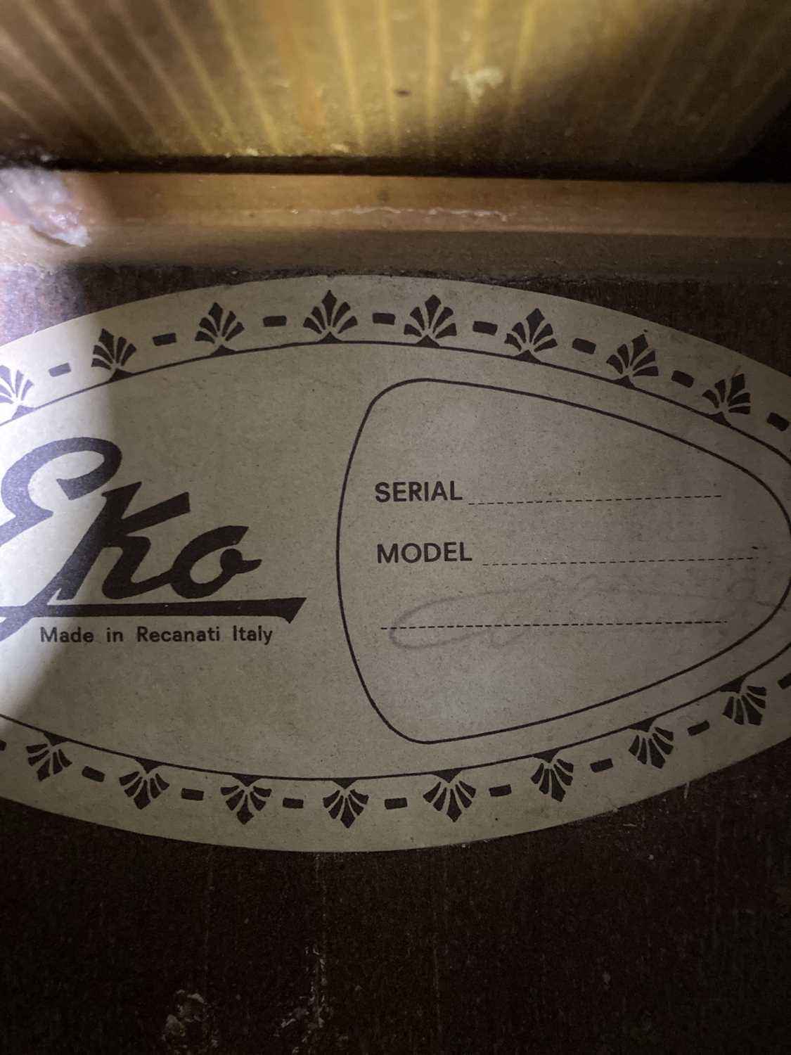 Lot 32 12 STRING EKO ACOUSTIC GUITAR.