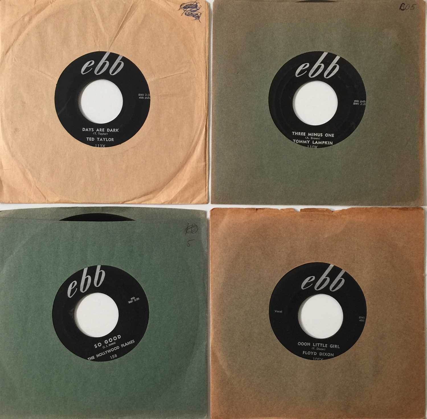 Lot 94 - EBB RECORDS - R&R/ R&B/ DOO WOP 7" PACK