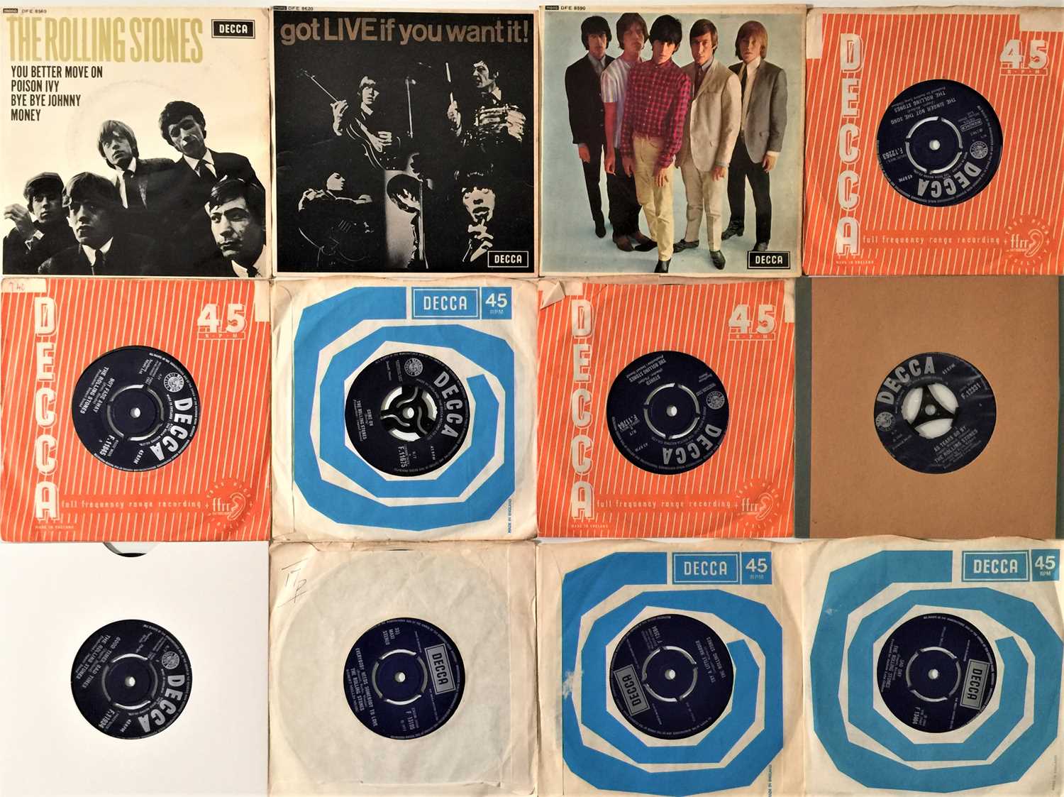 Lot 141 - ROLLING STONES - 7" COLLECTION