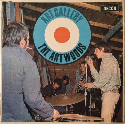 Lot 211 - THE ARTWOODS - ART GALLERY LP (ORIGINAL UK COPY - DECCA LK 4830)