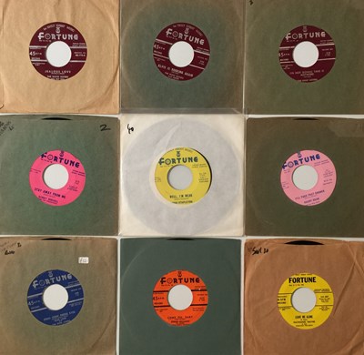 Lot 121 - FORTUNE RECORDS - 7" PACK