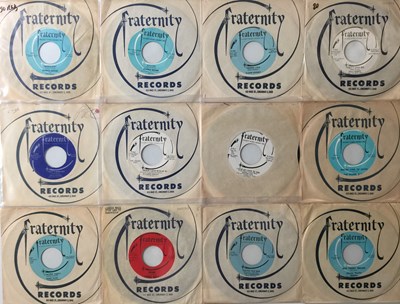 Lot 128 - FRATERNITY RECORDS - 7" PACK