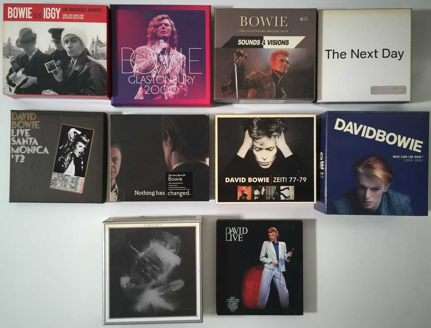 Lot 664 - DAVID BOWIE - CD COLLECTION - BOX SETS