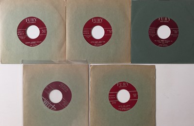 Lot 132 - FURY/ 4 STAR RECORDS - 7" PACK